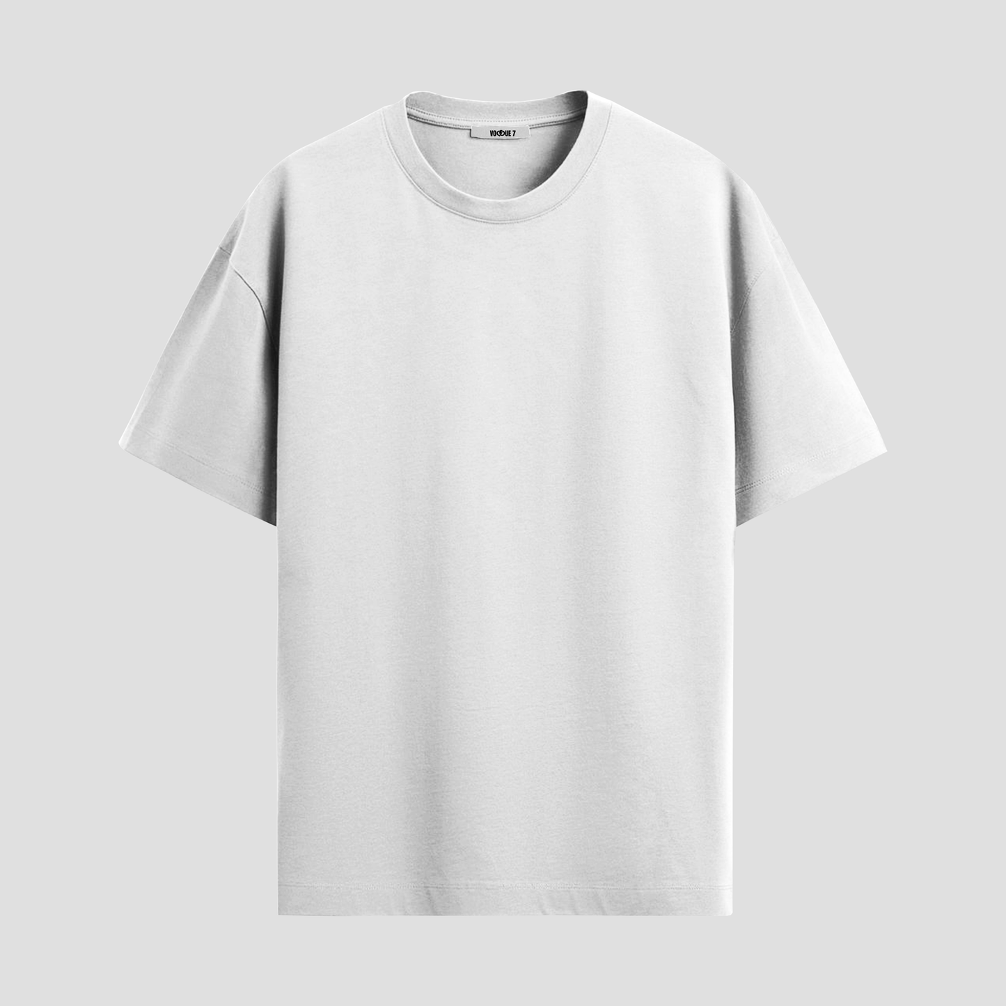 Pack of 3 Cotton Oversized Tshirt [ Midnight black, White, Purple]