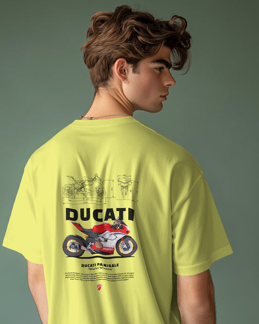 Voggue Wheels : Ducati Oversized T-shirt