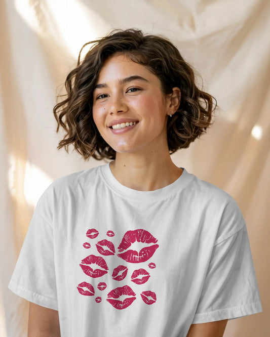 KISSED & BLESSED - OVERSIZED T-shirt