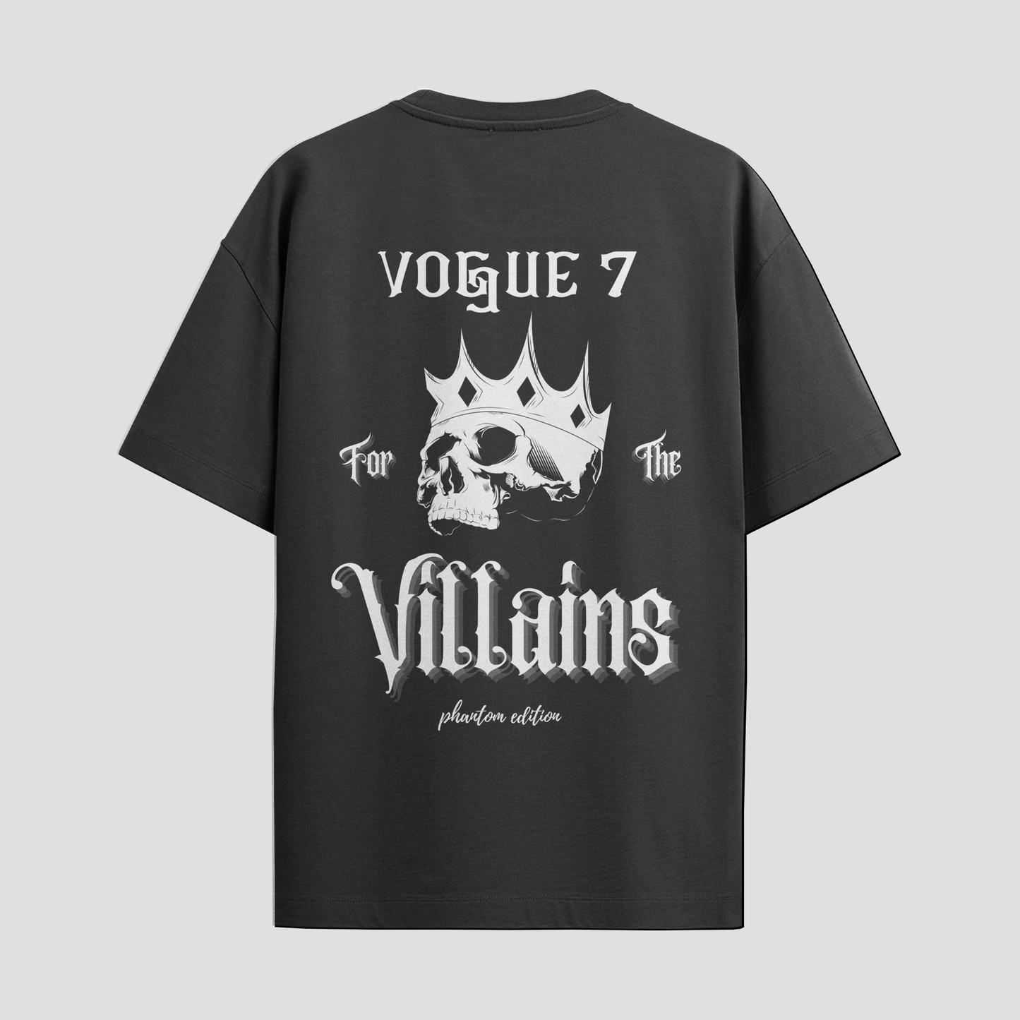A Phantom : The skull Oversized unisex T-shirt